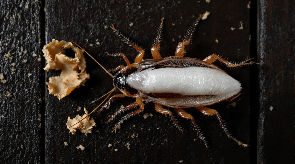 cockroach molting process explained