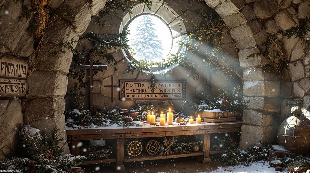 pagan winter festival traditions