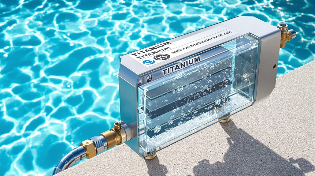 saltwater pool electrolysis process